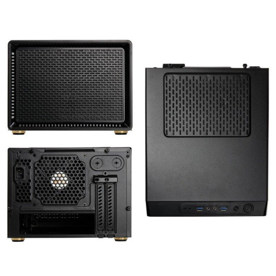 Case Kolink Satellite Cube, Mini-ITX, Micro-ATX, Black