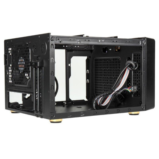 Case Kolink Satellite Cube, Mini-ITX, Micro-ATX, Black
