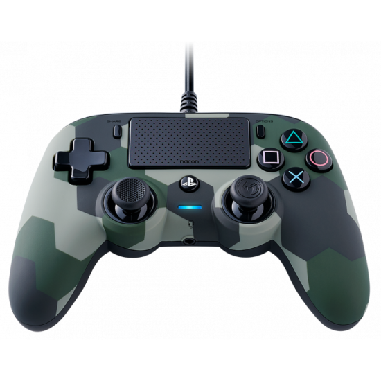 Wired Gamepad Nacon Wired Compact Controller Camo Green