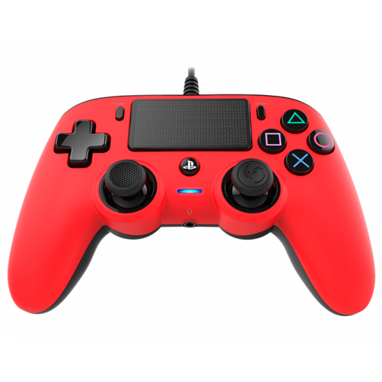 Wired Gamepad Nacon Wired Compact Controller, Red