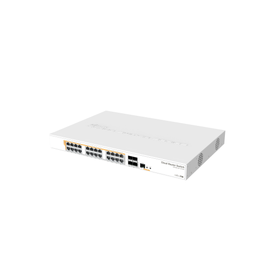 Switch Mikrotik CRS328-24P-4S-RM, 24xGigabit LAN, L2/L3, 4xSFP+ cages
