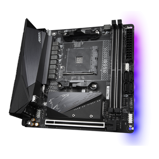 Motherboard GIGABYTE B550I AORUS PRO AX, Socket AM4