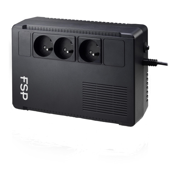 UPS FSP Eco 800, 800VA, 480W, USB-B, 2 x RJ11/45, Black