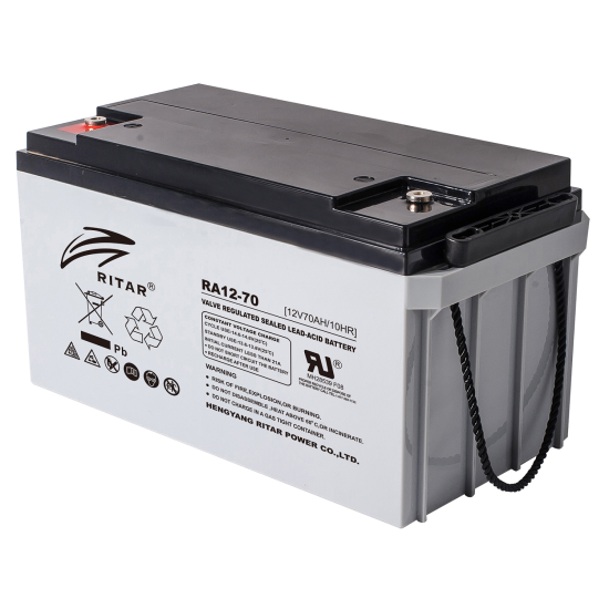 Lead Battery (RA12-70) AGM 12V / 70 Ah - 350 / 167 / 182mm T F11(M6) RITAR