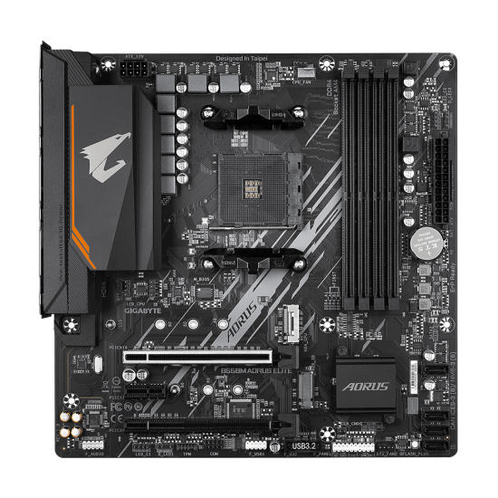 Дънна платка GIGABYTE B550M AORUS ELITE, Socket AM4