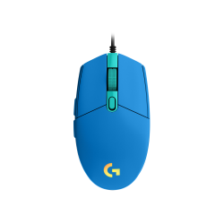 Gaming Mouse Logitech, G102 LightSync, RGB, Optical, Wired, USB, Blue