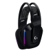 Gaming Earphone Logitech G733 Lightspeed Wireless RGB, Microphone, Black