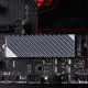Пасивен охладител Jonsbo M.2 SSD, оребрен, Сив