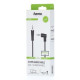 Audio Cable HAMA 3.5 mm jack plug 90° - 3.5 mm jack plug, stereo, 1,5 m