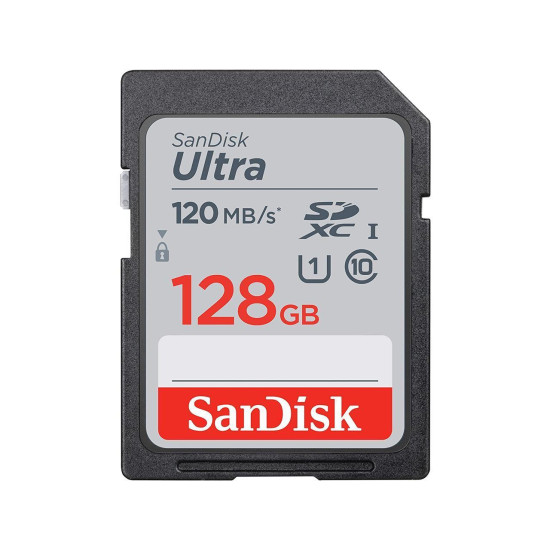 Memory card  SANDISK Ultra SDXC, 128GB