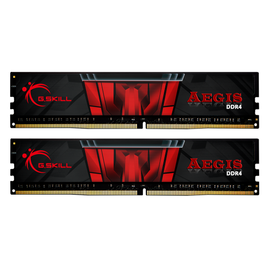 Memory G.SKILL Aegis 16GB(2x8GB) DDR4 2666MHz F4-2666C19D-16GIS