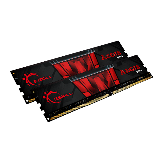 Memory G.SKILL Aegis 16GB(2x8GB) DDR4 2666MHz F4-2666C19D-16GIS