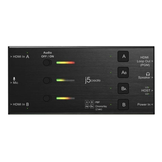 j5create JVA06 Dual HDMI™ Video Capture