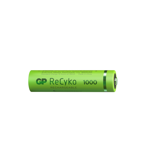 Rechargeable battery GP R03 AAA 1000mAh NiMH 100AAAHCE-EB2 2pc in blister GP