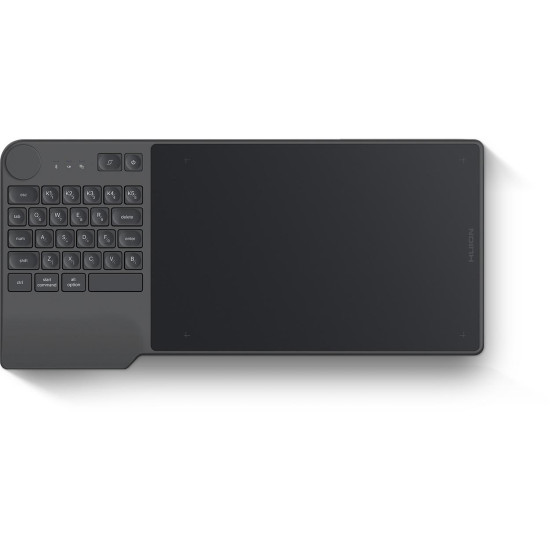 Graphic Tablet HUION Inspiroy Keydial KD200, USB-C, Bluetooth, Metal Grey