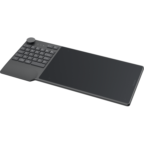Graphic Tablet HUION Inspiroy Keydial KD200, USB-C, Bluetooth, Metal Grey