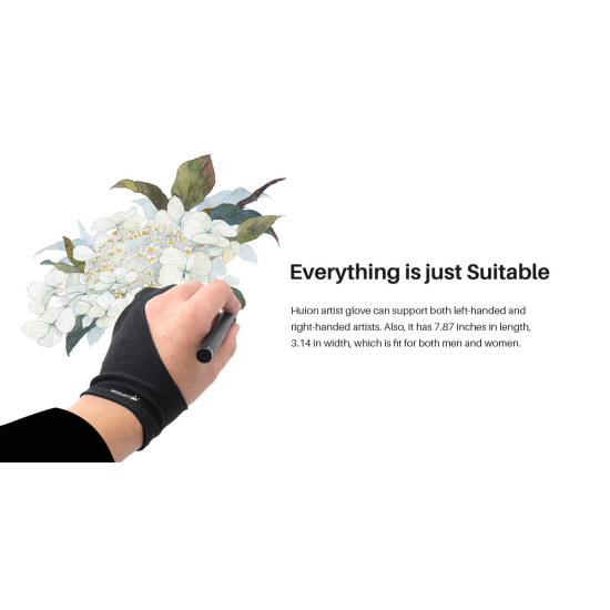 Ръкавица за работа с графичен таблет HUION Artist glove GL200
