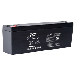 Lead Battery RITAR (RT1223) ;12V / 2.3 Ah  AGM 177/35/62 mm