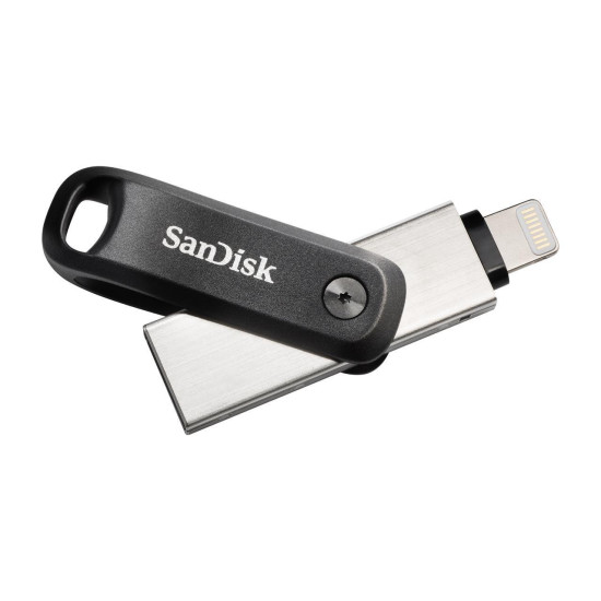 SanDisk 256GB iXpand Flash Drive Go for Your iPhone and iPad, Silver