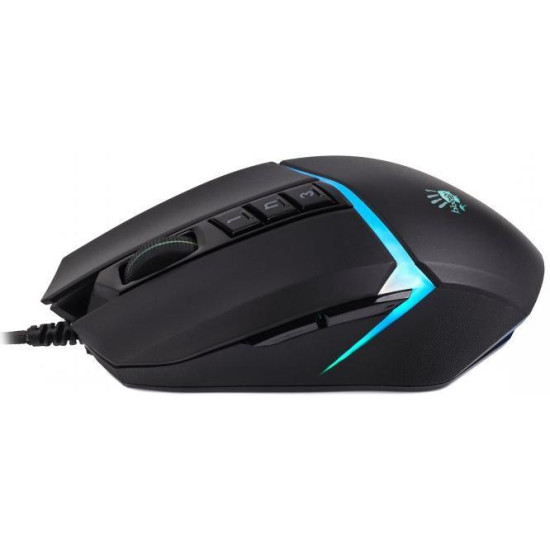 Gaming Mouse Bloody W60 Max Stone, Optical, Wired, USB, RGB, 10000cpi, 8btns