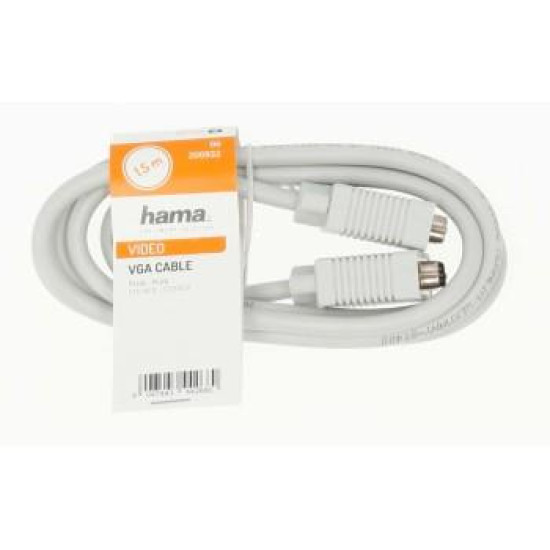 VGA Cable HAMA, 1.50 m
