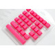 Капачки за механична клавиатура Ducky Pink 31-Keycap Set Rubber Backlit Double-Shot US Layout