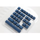 Ducky Navy 31-Keycap Set Rubber Backlit Double-Shot US Layout