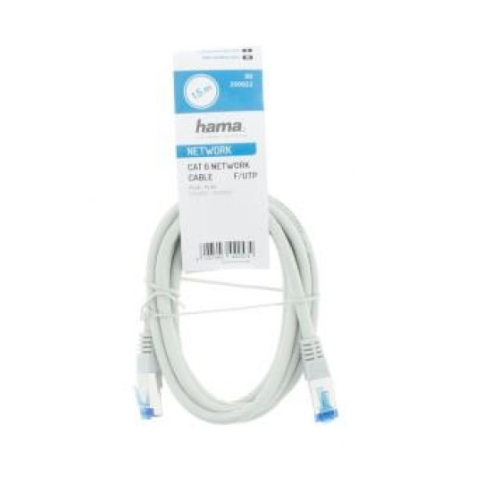 Hama Network Cable, CAT-6, F/UTP Shielded, 1.50 m, 25 Pcs