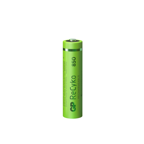 Rechargeable Battery GP R03 AAA 850mAh NiMH 85AAAHCE-EB2 RECYKO , 2 pc in blister