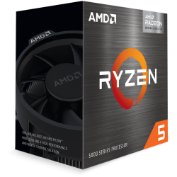 CPU AMD Ryzen 5 5600G, 3.9GHz(Up to 4.4GHz), 65W, AM4
