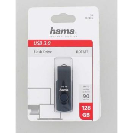 USB памет HAMA Rotate, 128GB, HAMA-182465