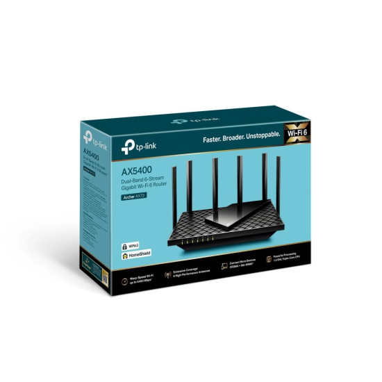 Wireless Router TP-Link Archer AX73, AX5400 Dual-Band Gigabit Wi-Fi 6
