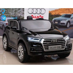 Акумулаторен Двуместна джип Audi Q5 4X4 24V батерия,MP4