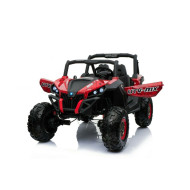 Aкумулаторен джип Superstar 4x4 кожена седалка MP4 2x12V двуместен