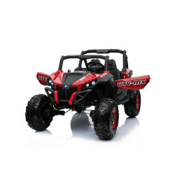 Aкумулаторен джип Superstar 4x4 кожена седалка MP4 2x12V двуместен