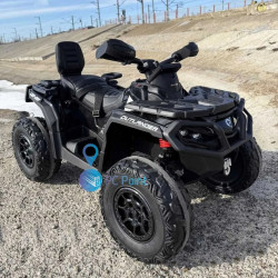 Акумулаторно двуместно бъги Can-Am 4x4 24v батерия, с меки гуми