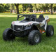 Battery-powered two-seater UTV off-road jeep, 4x4, 24V, 690W, with MP4 & MP3 player