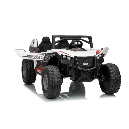 Battery-powered two-seater UTV off-road jeep, 4x4, 24V, 690W, with MP4 & MP3 player