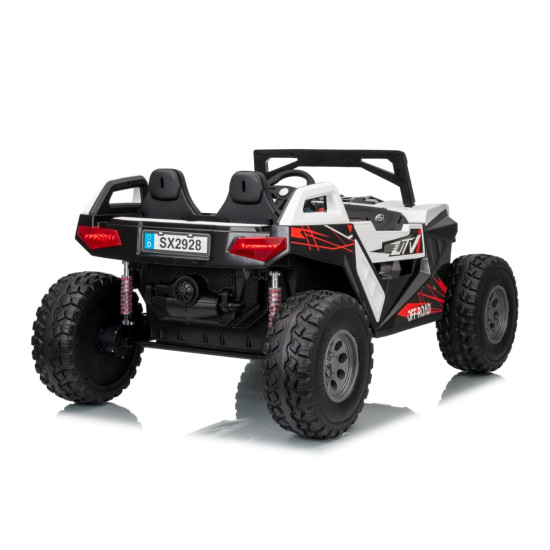 Battery-powered two-seater UTV off-road jeep, 4x4, 24V, 690W, with MP4 & MP3 player