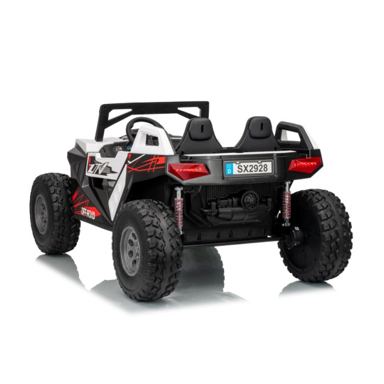 Battery-powered two-seater UTV off-road jeep, 4x4, 24V, 690W, with MP4 & MP3 player