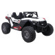 Battery-powered two-seater UTV off-road jeep, 4x4, 24V, 690W, with MP4 & MP3 player