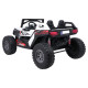 Battery-powered two-seater UTV off-road jeep, 4x4, 24V, 690W, with MP4 & MP3 player