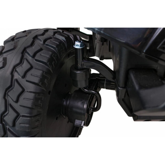 Battery-powered two-seater UTV off-road jeep, 4x4, 24V, 690W, with MP4 & MP3 player