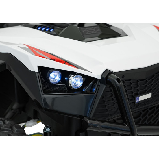 Battery-powered two-seater UTV off-road jeep, 4x4, 24V, 690W, with MP4 & MP3 player