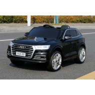Акумулаторен джип Audi Q5 12V меки гуми с Кожена седалка