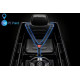 Лицензиран Акумулаторен джип Mercedes G 580 AMG Premium 12V/7Ah,70W ,MP3 плейър, Кожена седалка, EVA меки гуми, Металик боя 2026 г.