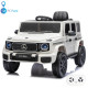 Лицензиран Акумулаторен джип Mercedes G 580 AMG Premium 12V/7Ah,70W ,MP3 плейър, Кожена седалка, EVA меки гуми, Металик боя 2026 г.