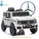 Лицензиран Акумулаторен джип Mercedes G 580 AMG Premium 12V/7Ah,70W ,MP3 плейър, Кожена седалка, EVA меки гуми, Металик боя 2026 г.