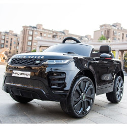 Акумулаторен джип Range Rover Evoque 4X4 12V с меки гуми и двойна кожена седалка 2024