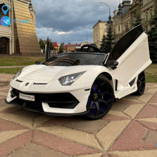 Licensed Lamborghini Aventador SVJ 2-Seater Ride-On Car 24V/14Ah with Drift Function 1500W